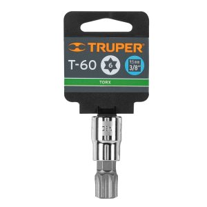 TRUPER CUBO PUNTA TORX CUADRO 3/8*T60  D523960-W (13578)