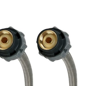 FLUIDMASTER TUBO ABASTO P/FREGADERO 3/8*1/2 B1F16CS