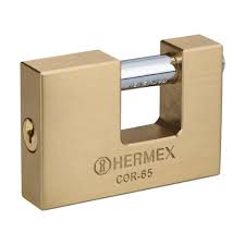 TRUPER CANDADO BRONCE SEGURIDAD 65MM COR-65 (HERMEX) (43356)