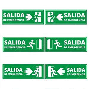 Suministro e instalación de letrero para señalización en acrílico por unidad