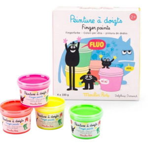Pintura dedos Flúor Moulin